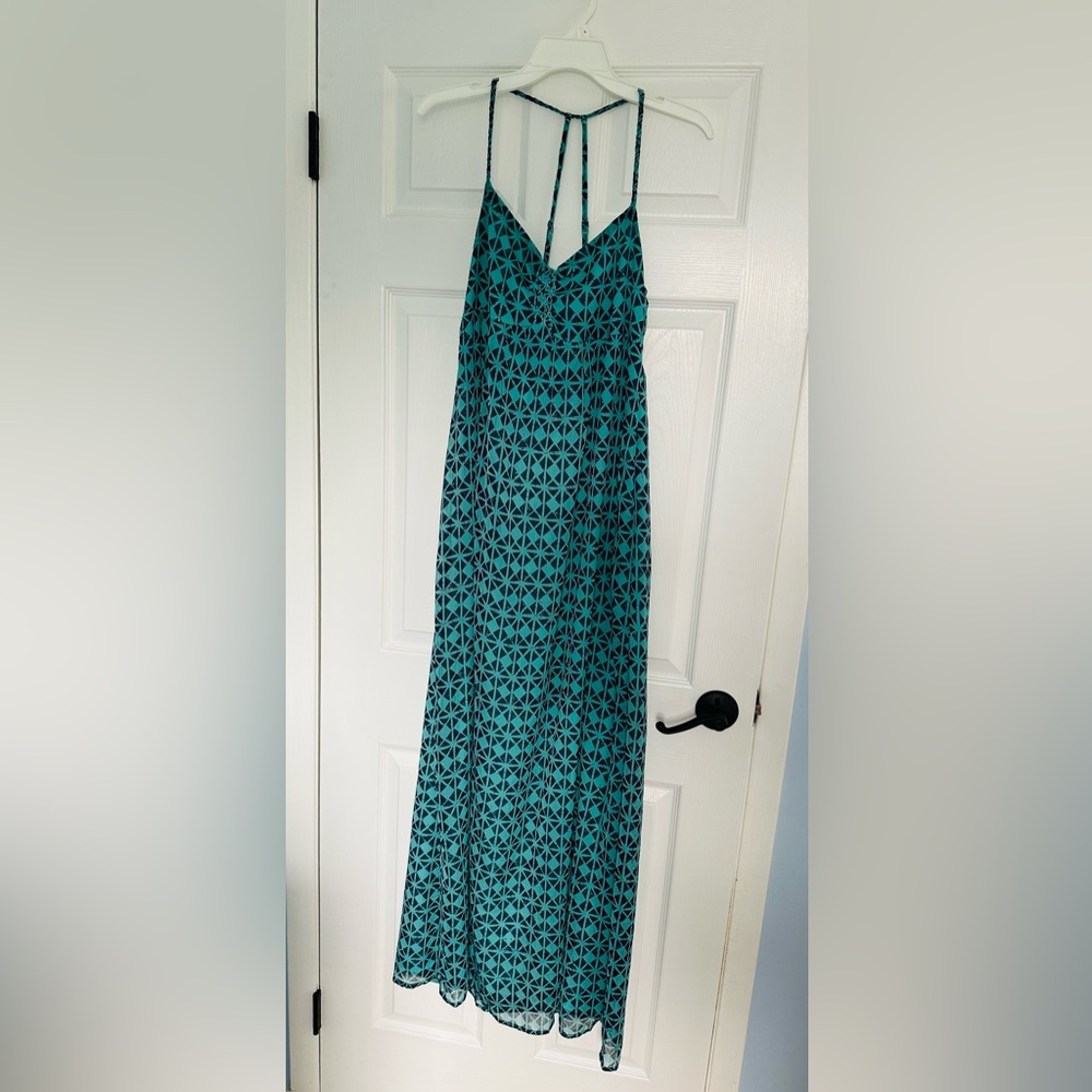 Roxy Blue Maxi A-Line Dress